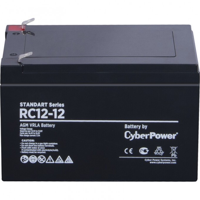 Аккумуляторная батарея CYBERPOWER RC12-12 RC 12-12 Аккумуляторная батарея CYBERPOWER RC12-12 RC 12-12