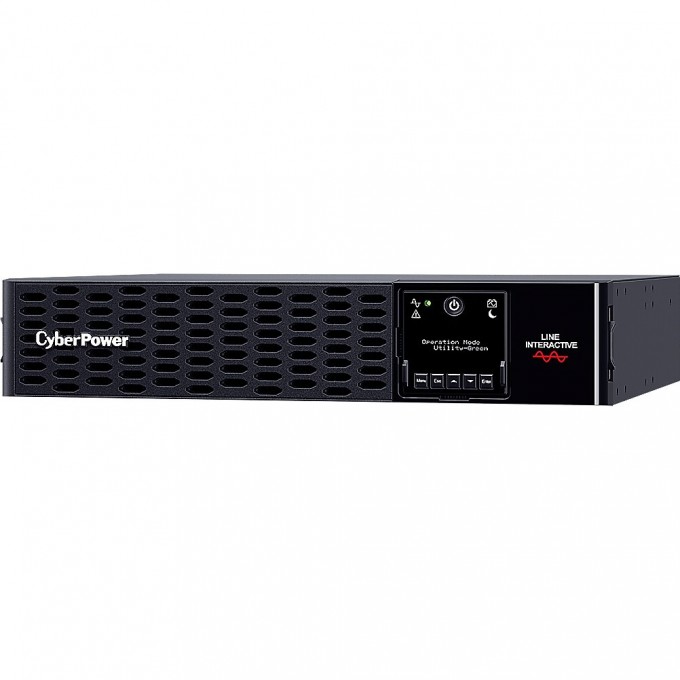 Источник бесперебойного питания CYBERPOWER UPS NEW LINE-INTERACTIVE 1500VA/1500W USB/RS-232/EPO/Dry/SNMPslot (10 х IEC С13) (12V / 9AH х 4) PR1500ERTXL2U