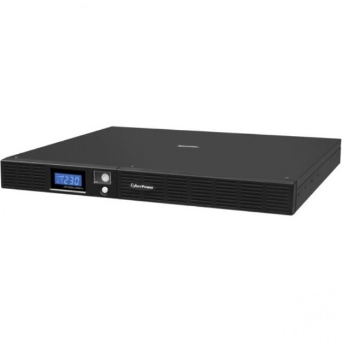 Источник бесперебойного питания UPS CYBERPOWER Line-Interactive 1000VA/600W USB/RS-232/SNMPslot /RJ11/45 (4+2 IEC С13) OR1000ERM1U