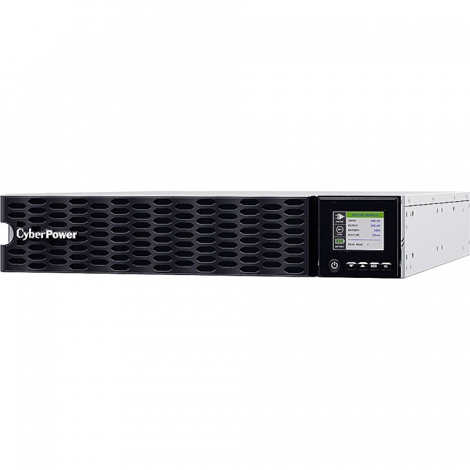 Источник бесперебойного питания UPS CYBERPOWER NEW Online 6000VA/6000W USB/RS-232+ Сухой контакт/EPO/SNMPslot (IEC C19 x 2, IEC C13 x 4, 1 клеммная колодка) OL6KERTHD